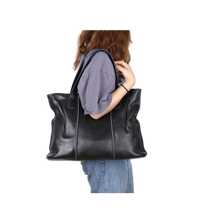 Women’s Casual Leather Shoulder Bag  Classic Luxury Handbag