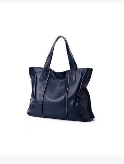 Women’s Casual Leather Shoulder Bag  Classic Luxury Handbag