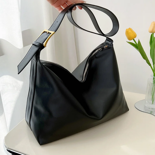 Vintage Pillow Design PU Leather Boston Bag Women’s Handbag