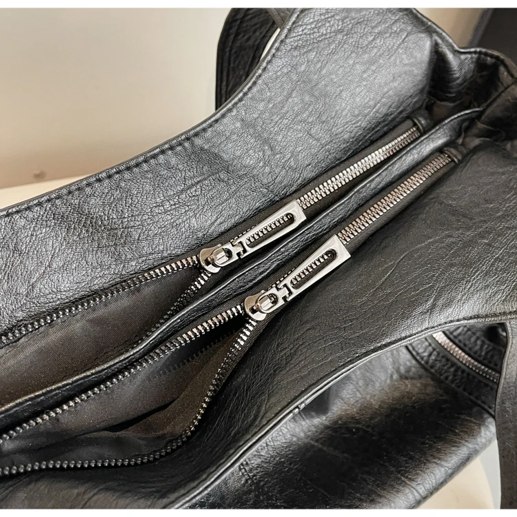 Large PU Leather Tote Bag Fashion Women’s Shoulder & Crossbody Handbag