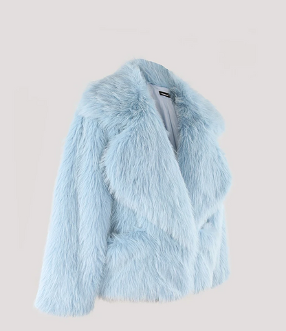 Soft & Warm Faux Fur Women’s Casual Winter Coat