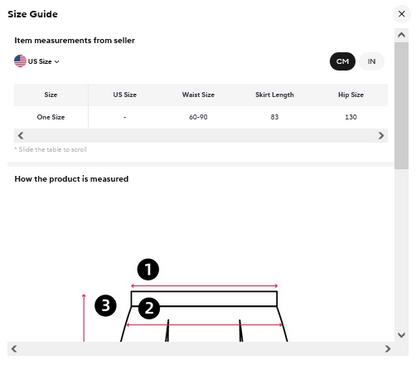 Women’s High Waist A-Line Skirt  Floral Embroidery Casual Chic