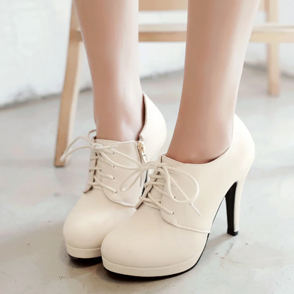 Women’s Lace Up Platform High Heels