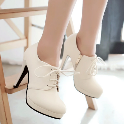 Women’s Lace Up Platform High Heels