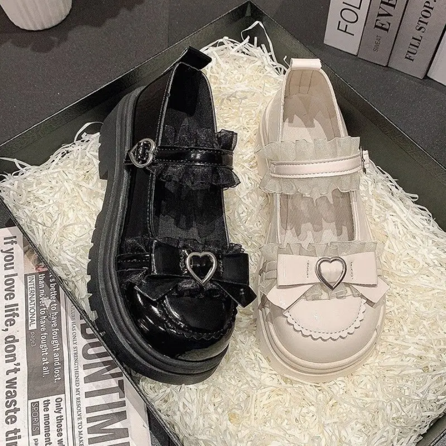 JK Loafer Pumps Japanese School Girl Lolita Platform Shoes