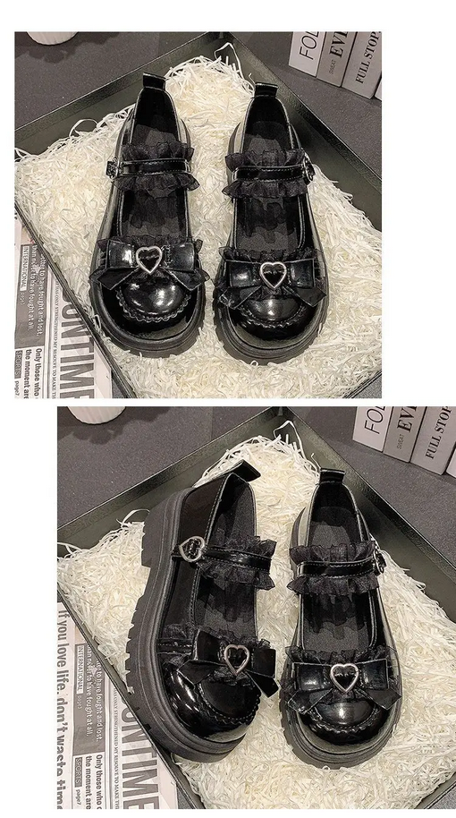 JK Loafer Pumps Japanese School Girl Lolita Platform Shoes