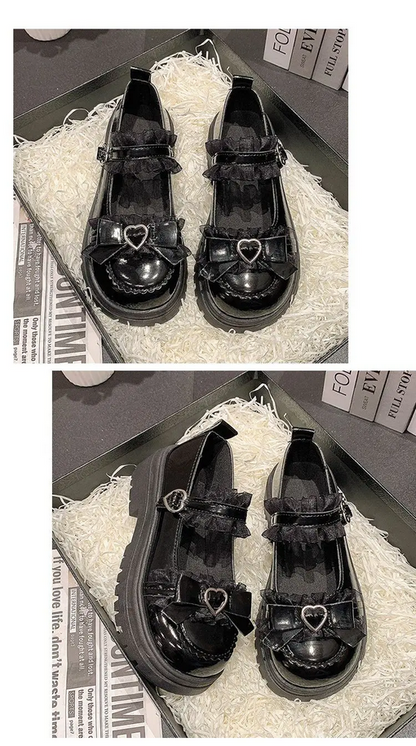 JK Loafer Pumps Japanese School Girl Lolita Platform Shoes