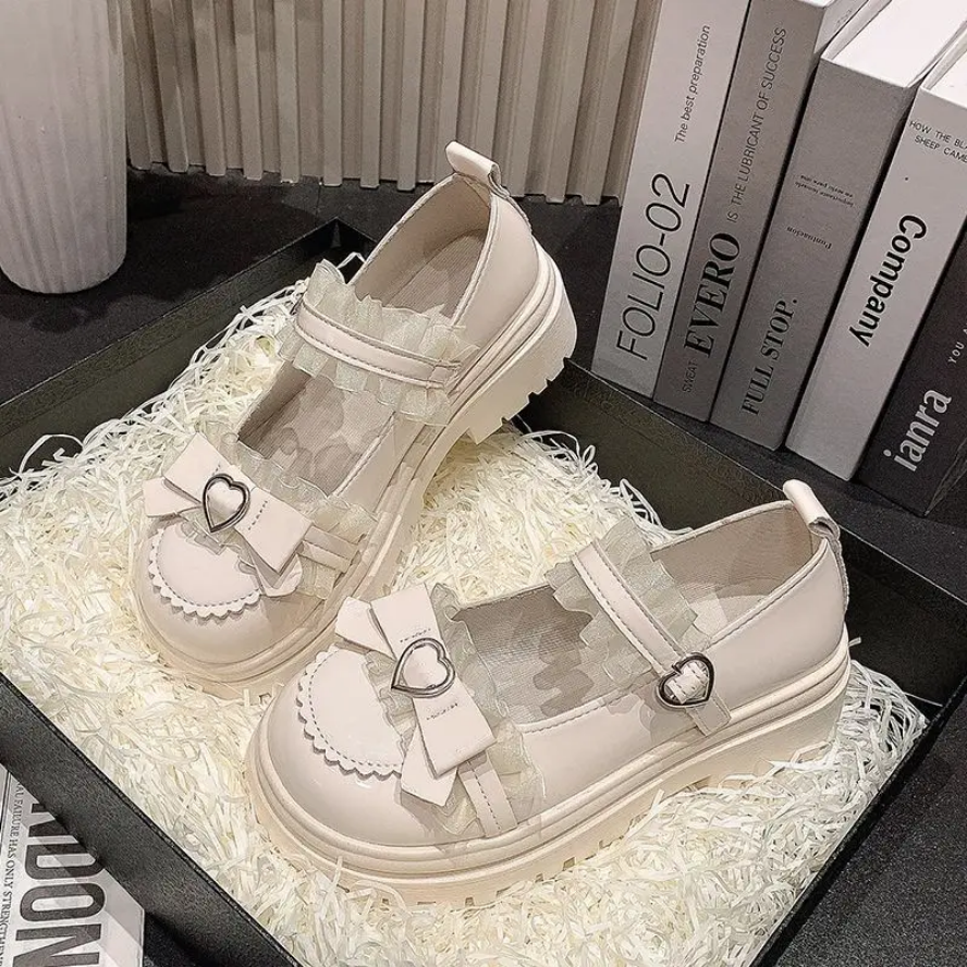 JK Loafer Pumps Japanese School Girl Lolita Platform Shoes