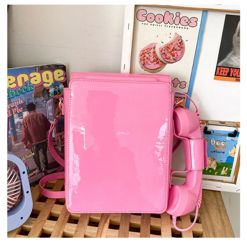 Ring Me Up Vintage Telephone Crossbody Bag