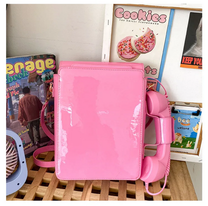 Ring Me Up Vintage Telephone Crossbody Bag