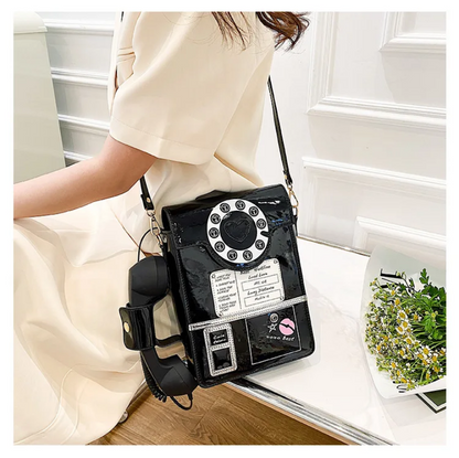 Ring Me Up Vintage Telephone Crossbody Bag