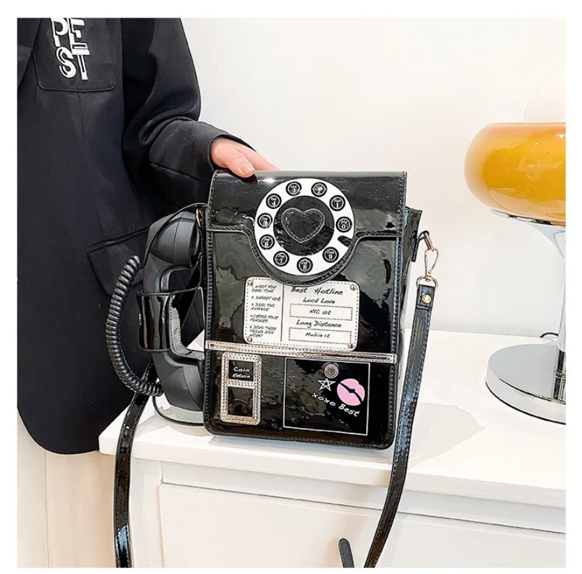 Ring Me Up Vintage Telephone Crossbody Bag