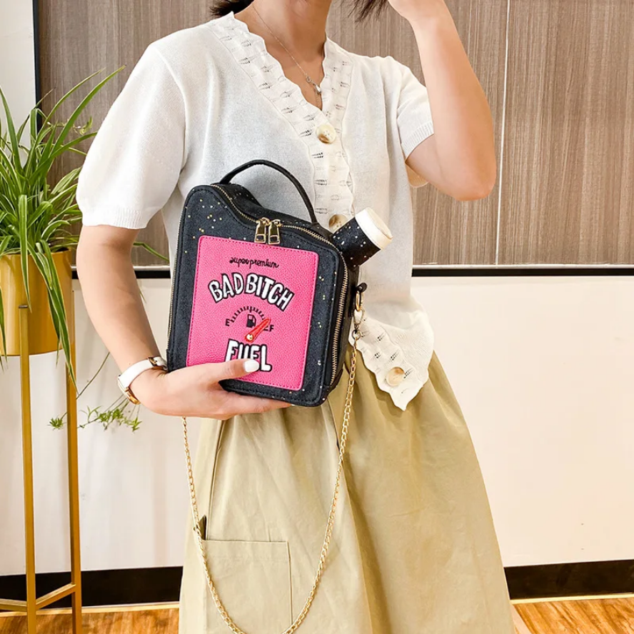 Fuel Your Sass Gas Can Crossbody Bag
