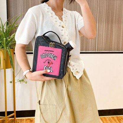 Fuel Your Sass Gas Can Crossbody Bag